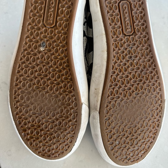 Coach runners - black and white canvas, great used condition - Picture 8 of 10